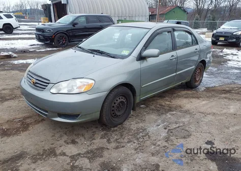 2004 Toyota Corolla Le z USA, uszkodzony, nr VIN 2T1BR32E74C316564